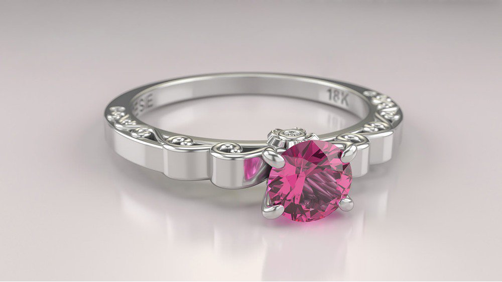  Anel de Noivado Sakura I-Tu (3)