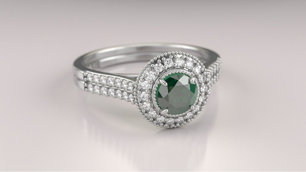 Anel de Noivado Enchanté I-Tv (2)