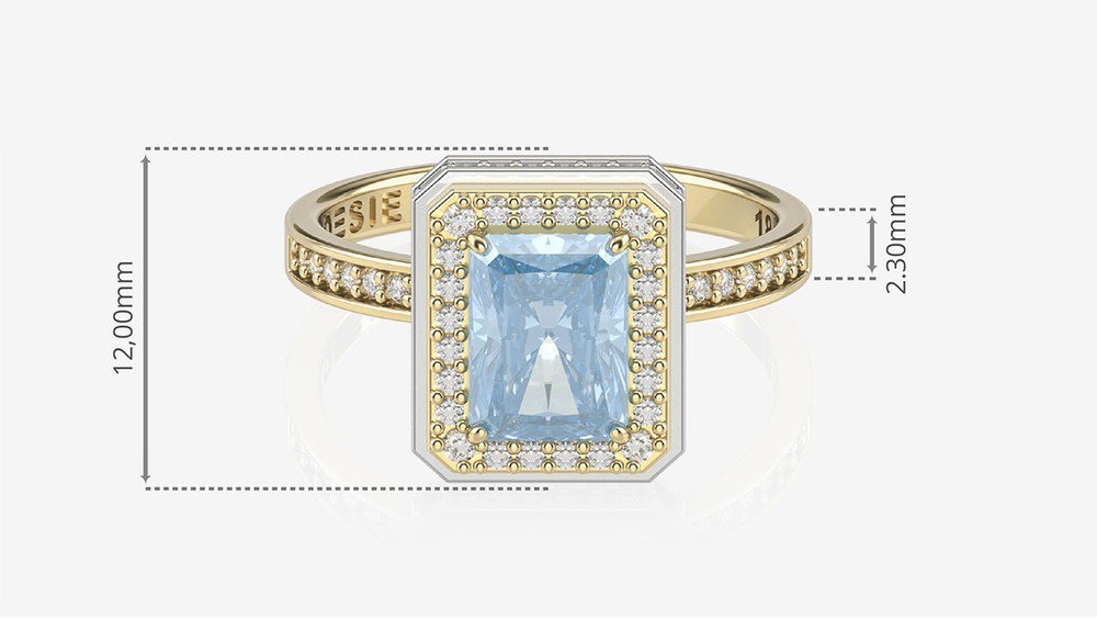  Anel de Noivado Legacy ABA-Tp (medidas)