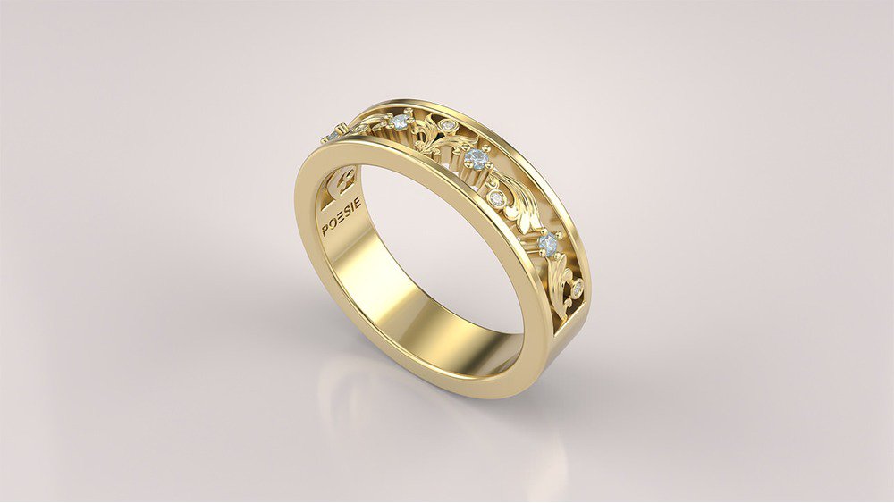  Anel de Formatura de Ciências Econômicas Acanthus II (1)