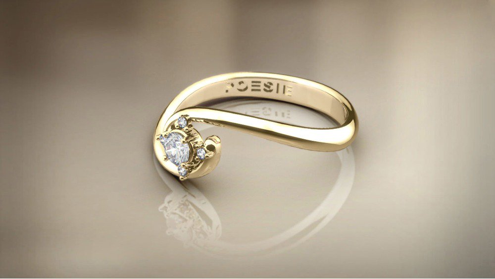 Anel de Noivado Lyra II (2)