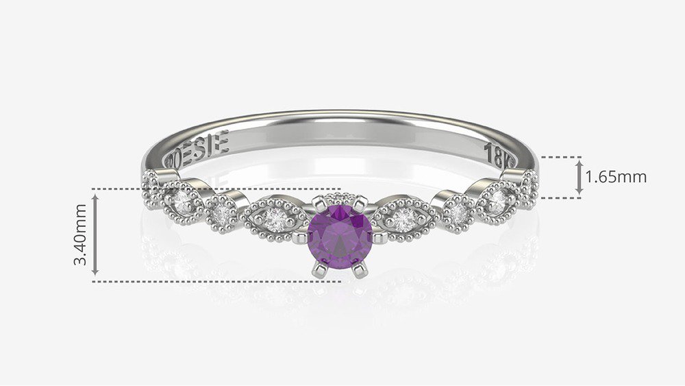 Anel de Noivado Destiny I-Am (3)