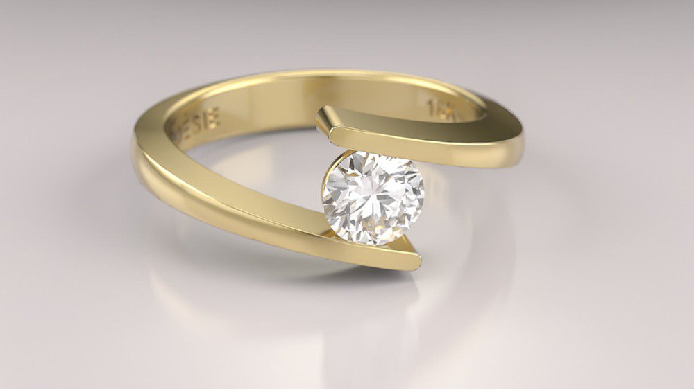 Anel de Noivado Mies II (2)