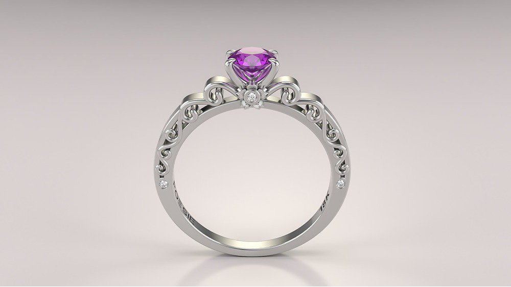 Anel de Noivado Sakura I-Am (2)