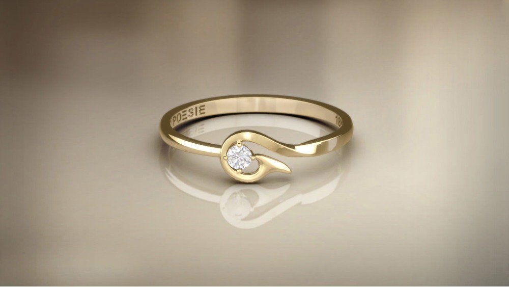 Anel de Noivado Clef II (1)