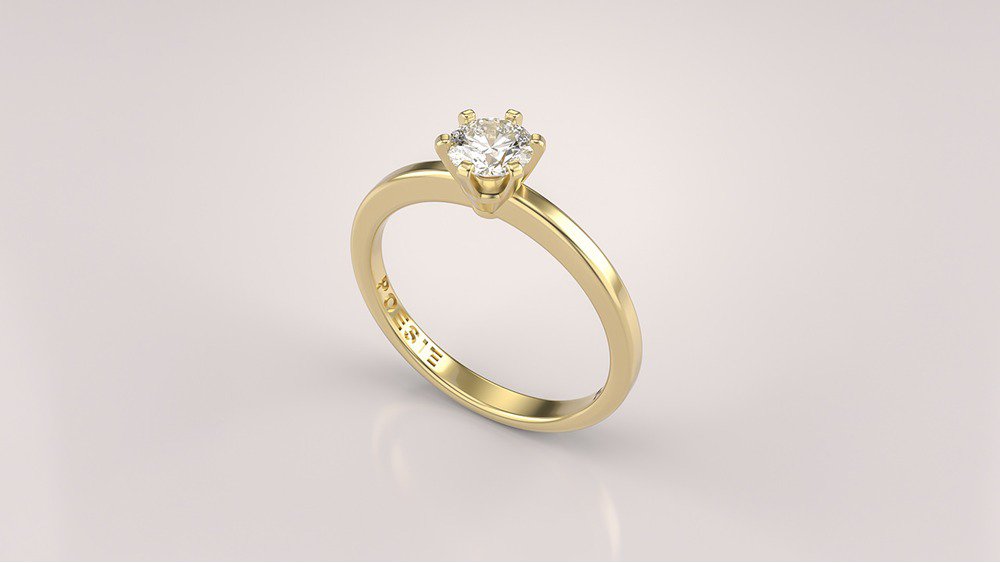 Anel de Noivado One II (1)