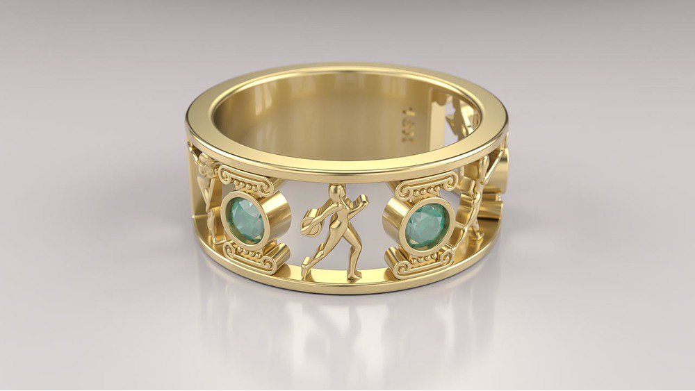 Anel de Formatura de Educação Física Heraia II (2)