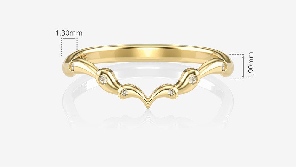 Aliança Bubble II (medidas)