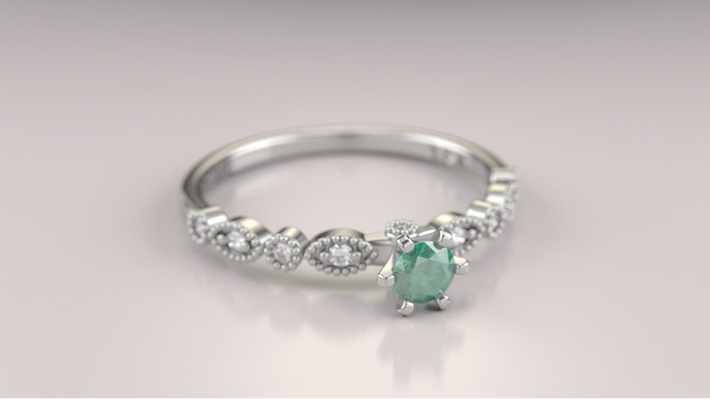 Anel de Noivado Destiny I-Es (2)