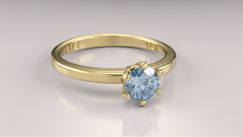 Anel de Noivado One II-Tp (2)