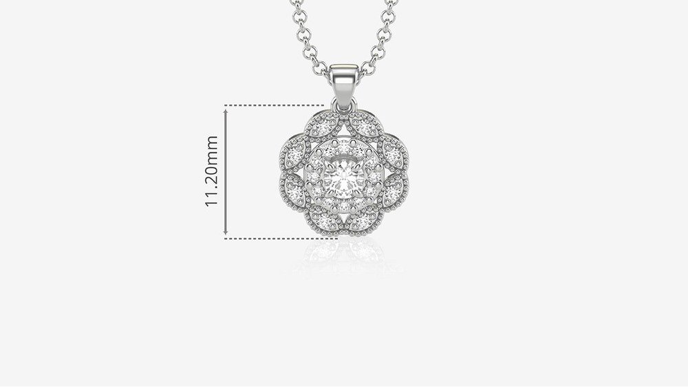 Colar Lily I (medidas)