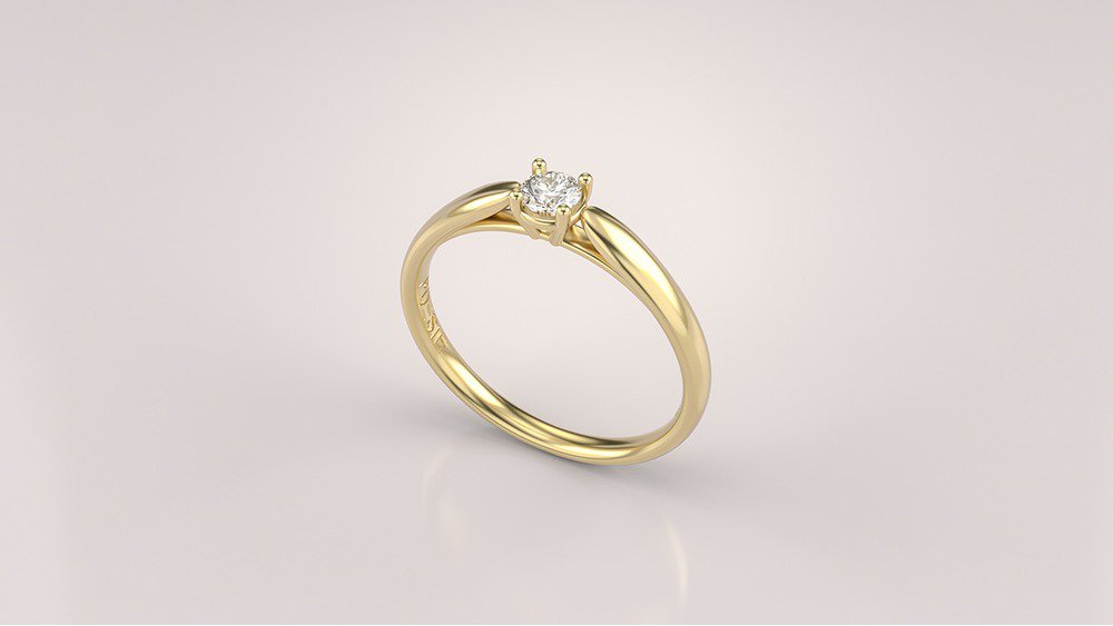 Anel de Noivado Joy II (1)