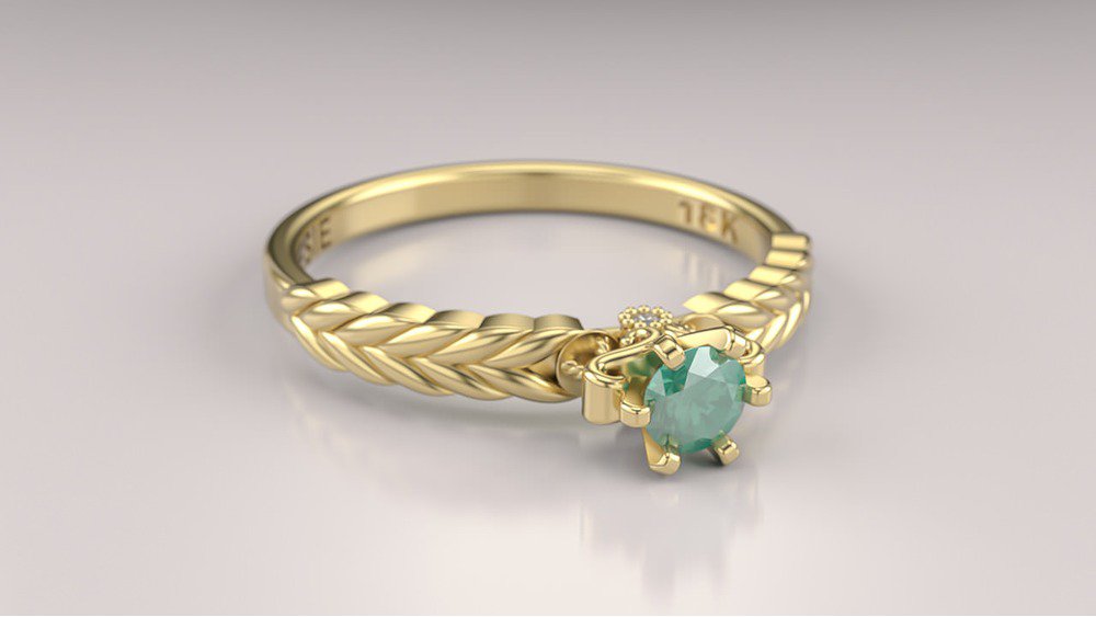 Anel de Formatura de Nutrição Deméter II (3)