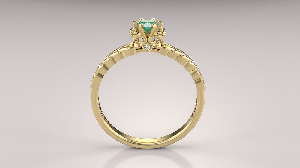 Anel de Formatura de Nutrição Deméter II (1)