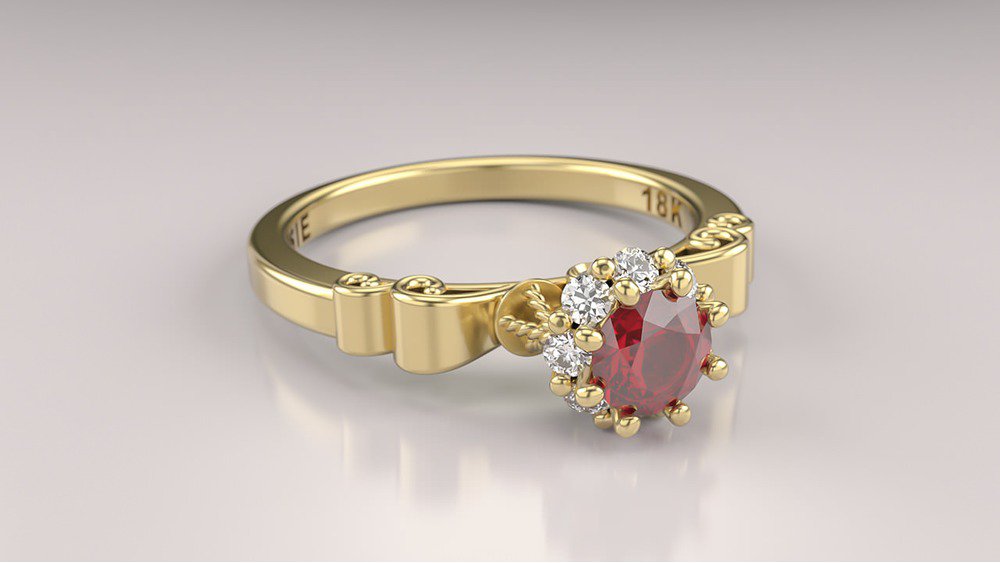 Anel de Formatura de Direito Gran Justitia II (3)