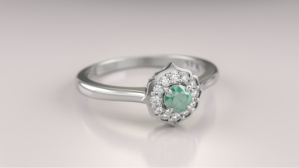 Anel de Noivado Florence I-Es (2)