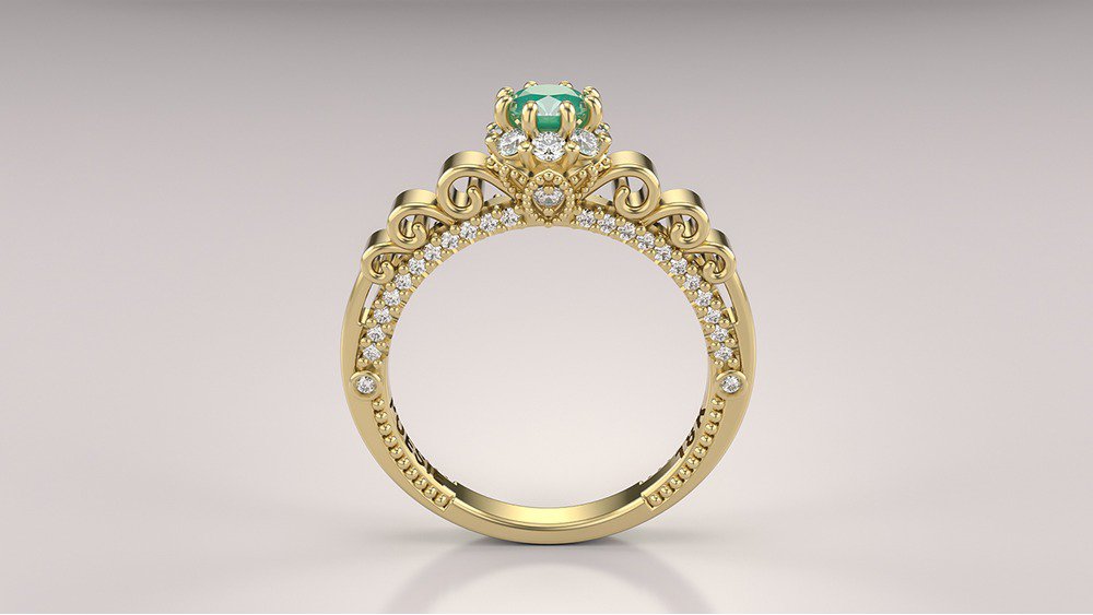 Anel de Noivado Impera II-Es (2)