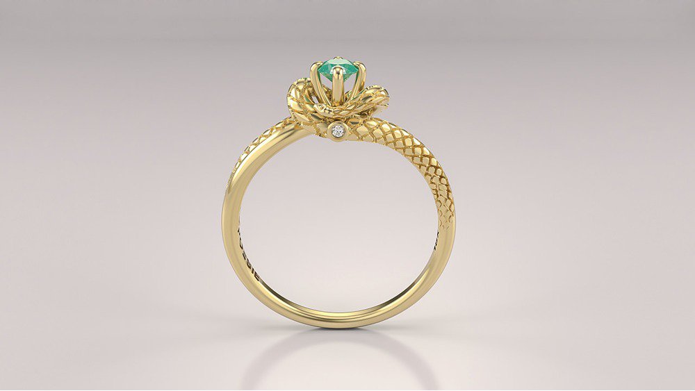 Anel de Formatura de Medicina Python II (1)