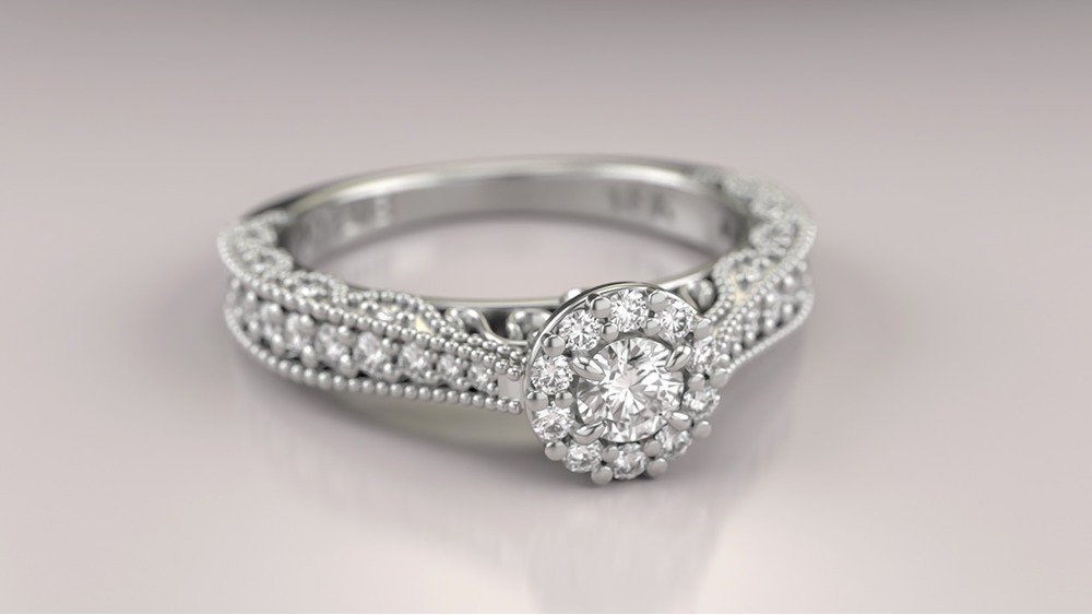 Anel de Noivado Elysian I (3)