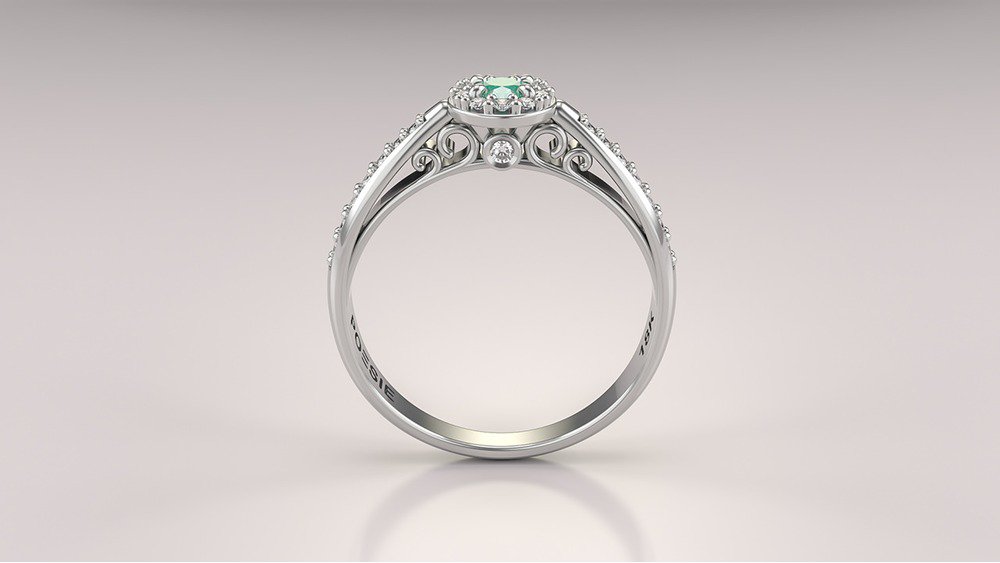 Anel de Noivado Insígnia I-Es (2)