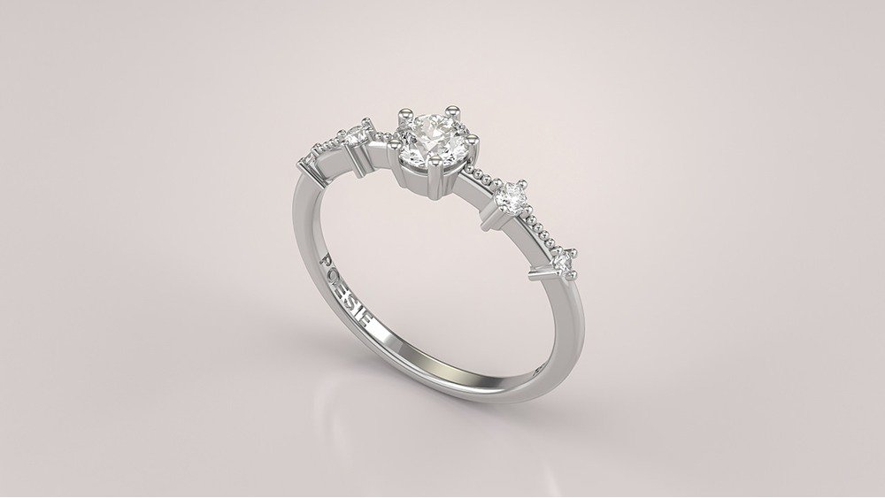 Anel de Noivado Serenity I (1)