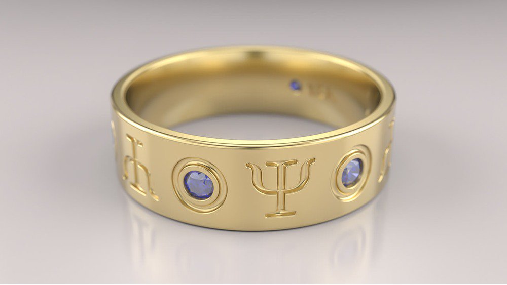 Anel de Formatura de Psicologia Mind II (1)