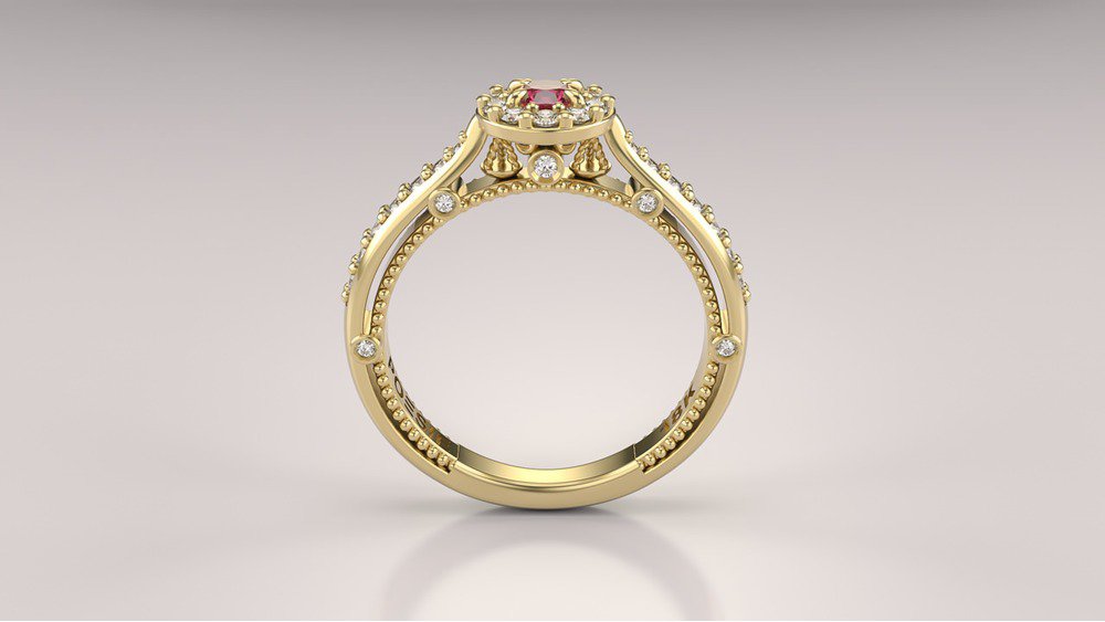 Anel de Formatura de Direito Têmis II (2)