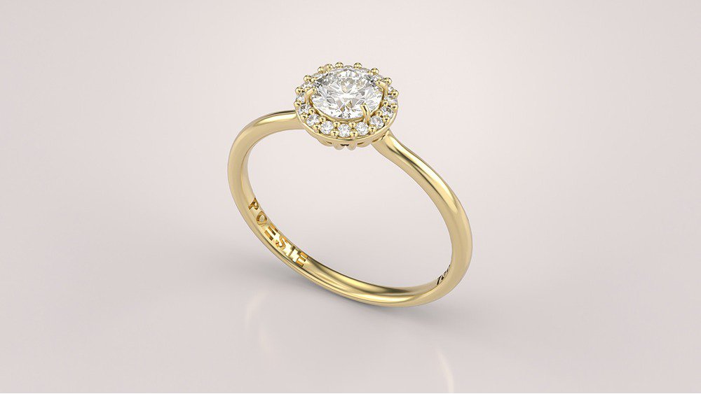 Anel de Noivado Essenza II (1)