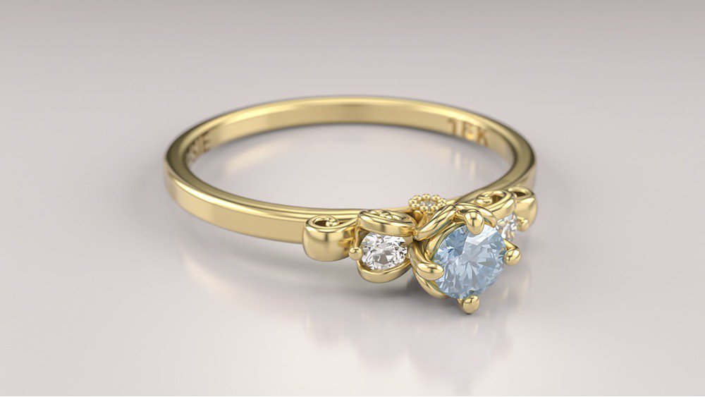 Anel de Noivado Liebe II-Tp (3)