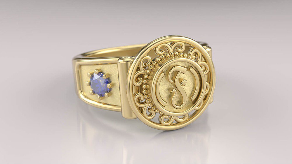 Anel de Formatura de Fonoaudiologia Sinete II (3)