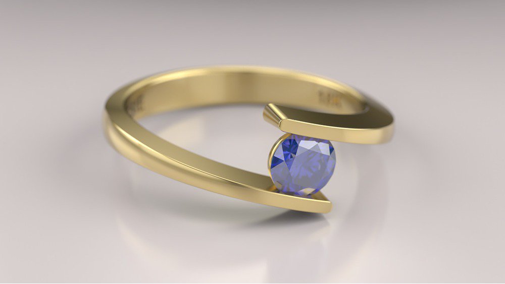 Anel de Formatura de Arquitetura Mies II (2)