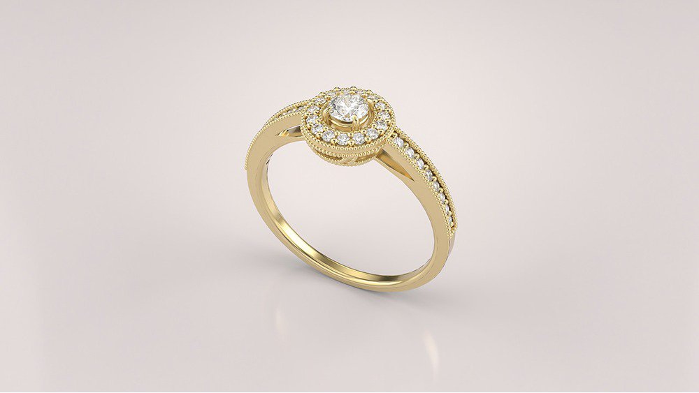 Anel de Noivado Oui II (1)