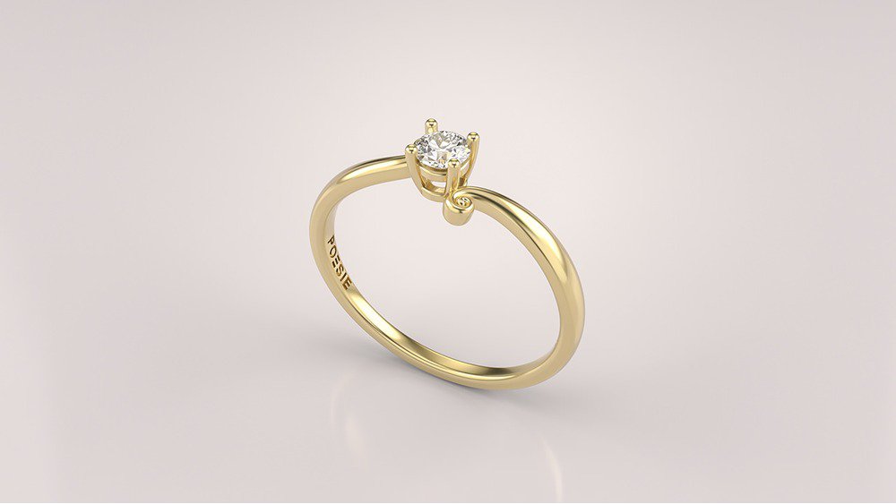 Anel de Noivado Dreamy II (1)