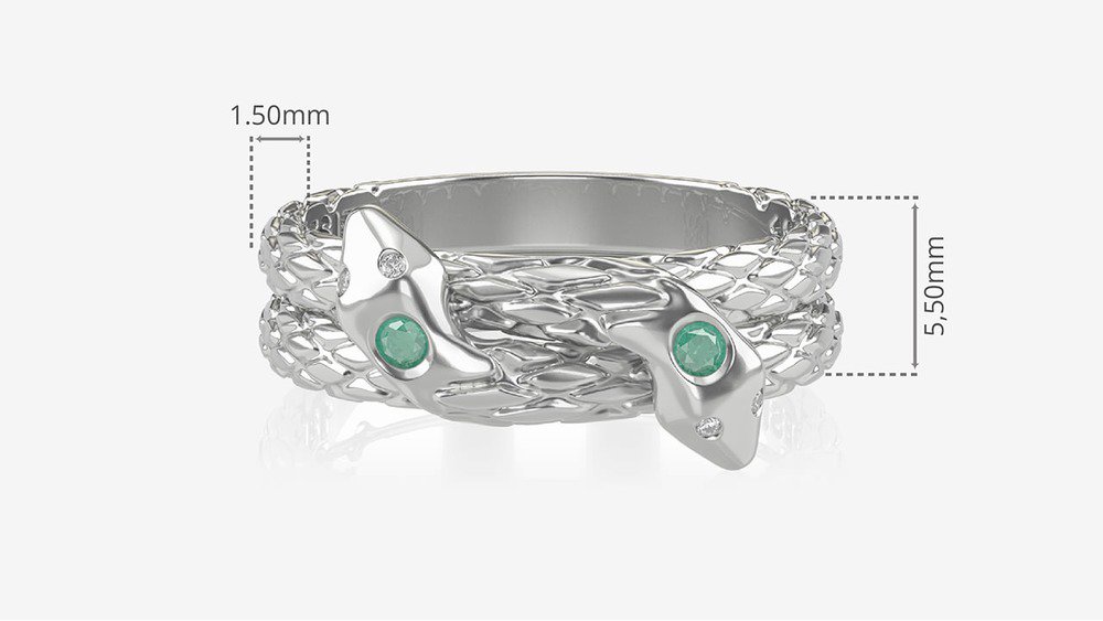 Anel Formatura de Medicina Nagi I (medidas)