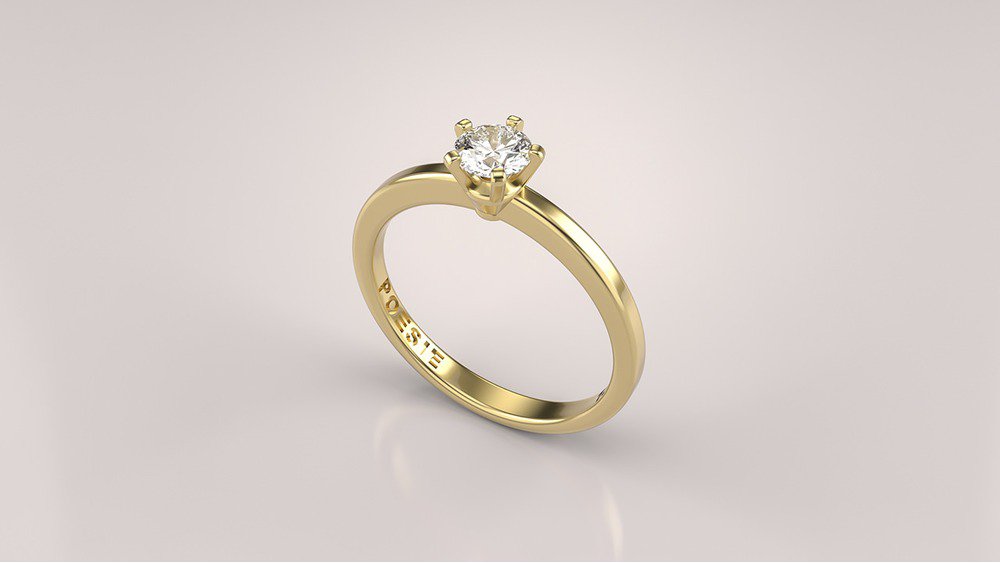 Anel de Noivado Promise II (1)