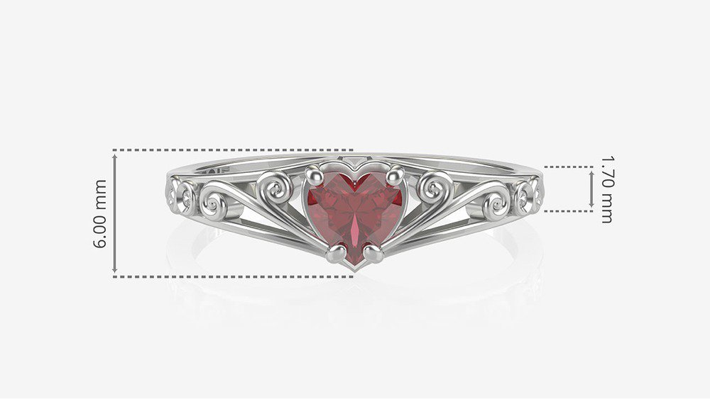  Anel Angelic I-Ru (medidas)