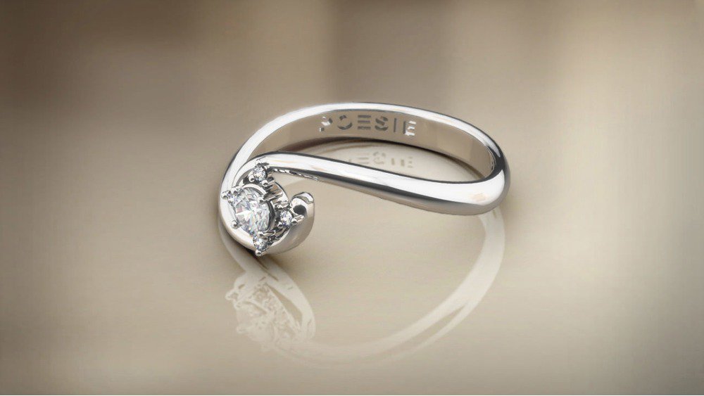 Anel de Noivado Lyra I (2)