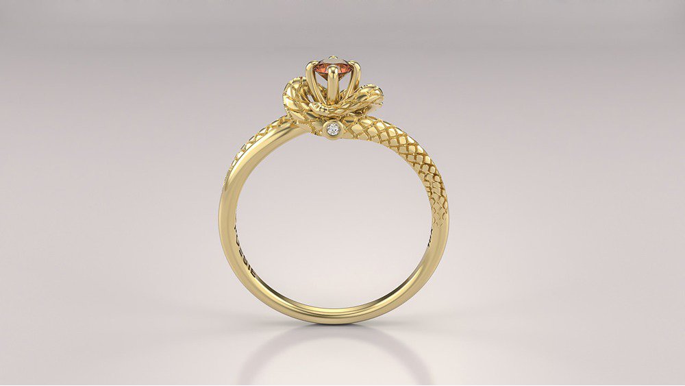 Anel de Formatura de Odontologia Python II (2)