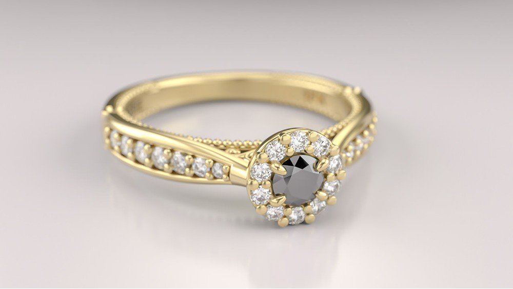 Anel de Noivado Uni Princess II-Dn (3)