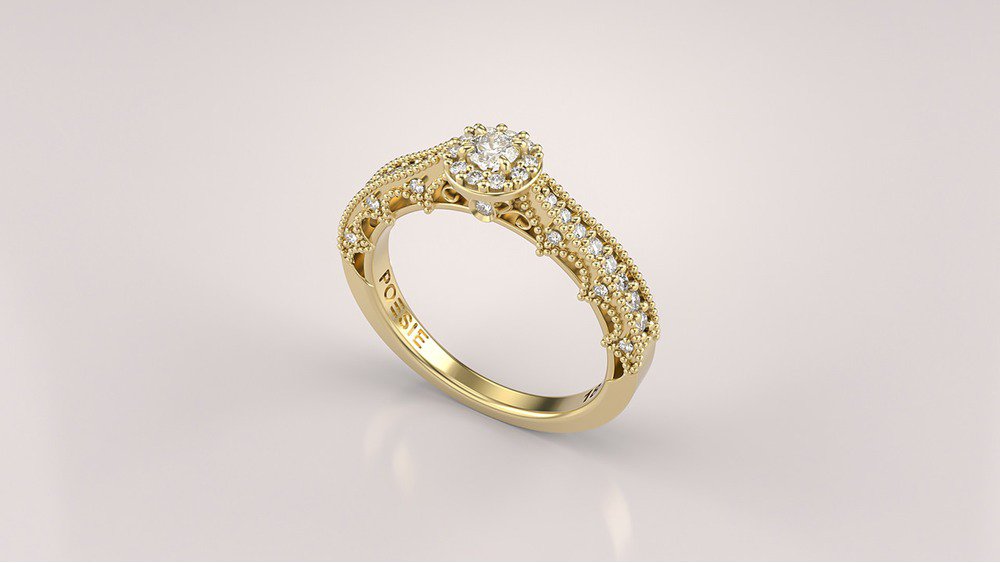 Anel de Noivado Arkhos II (2)