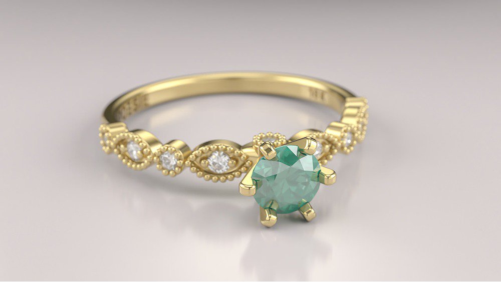 Anel de Noivado Gran Destiny II-Es (2)