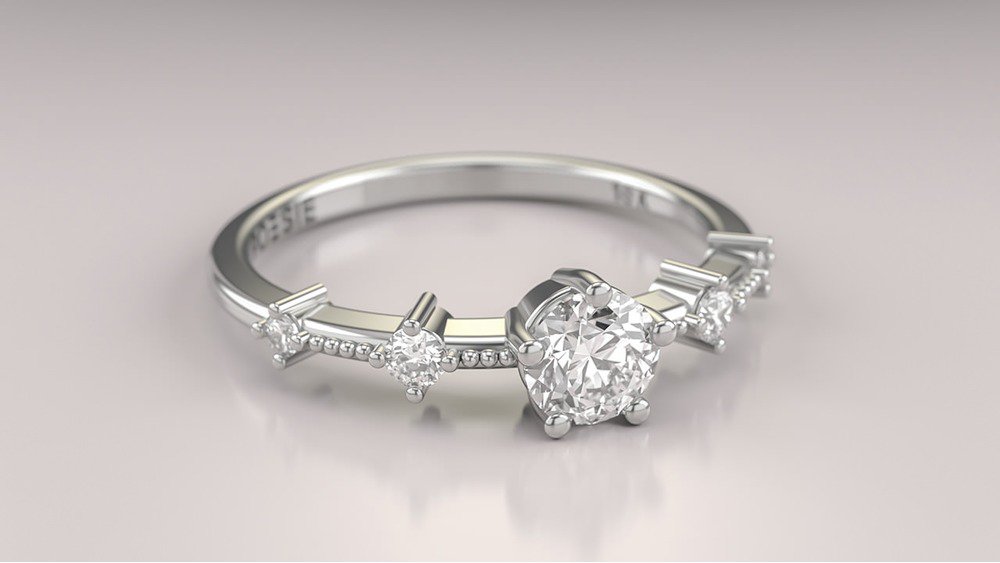 Anel de Noivado Serenity I (2)