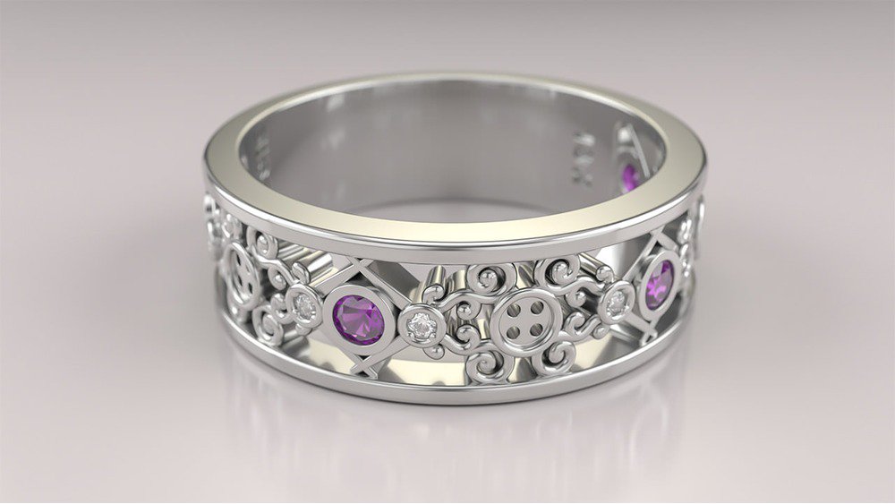 Anel de Formatura de Design de Moda Moulage I (2)