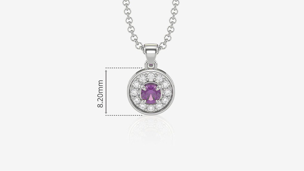 Colar Uni I-Am (medidas)