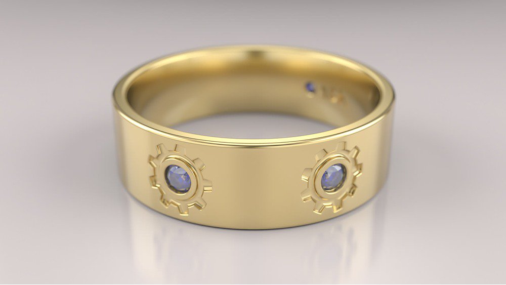 Anel de Formatura de Engenharia Engin II (2)