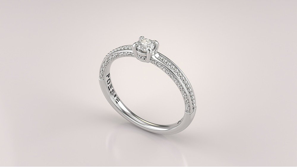 Anel de Noivado Garden I (1)