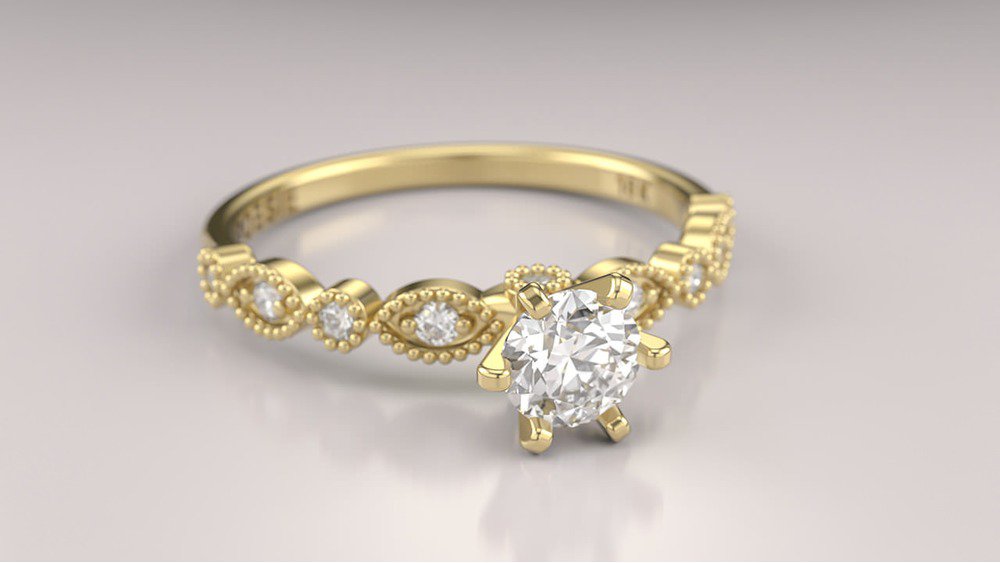 Anel de Noivado Gran Destiny II (2)