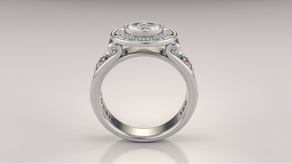 Anel de Formatura de Odontologia Sinete I (2)