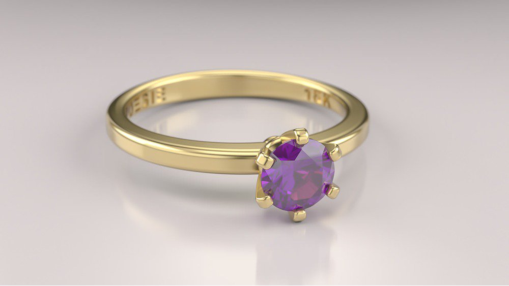 Anel de Noivado One II-Am (2)