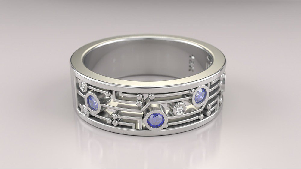 Anel de Formatura de Engenharia da Computação Circuit I (2)